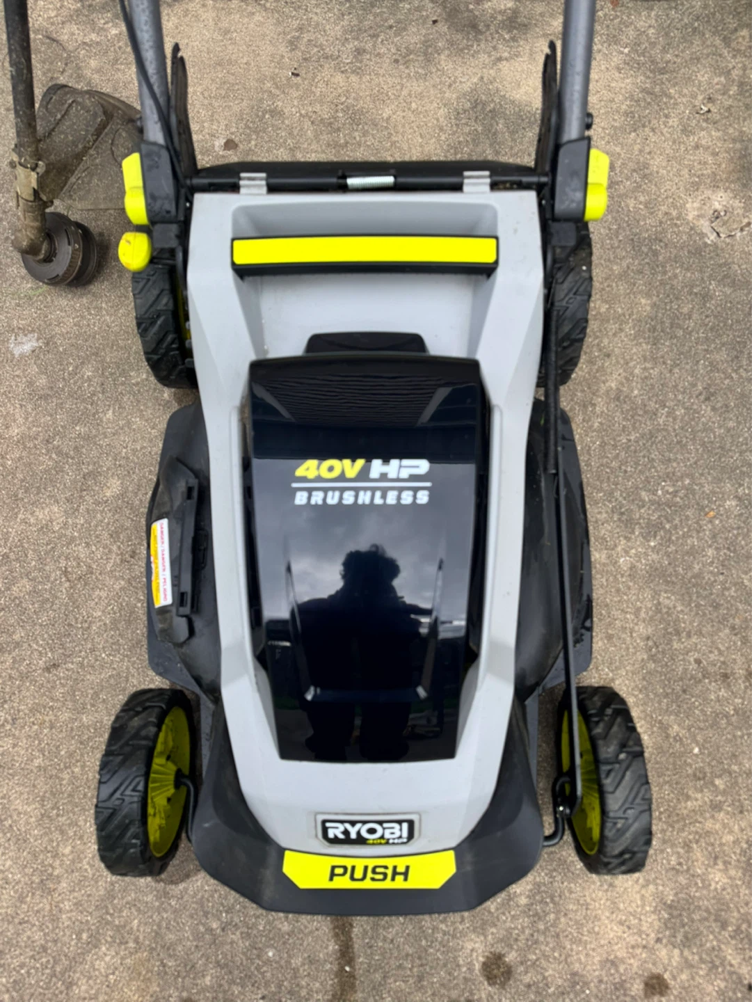 Ryobi 40V HP Brushless Push Lawn Mower and String Trimmer Combo