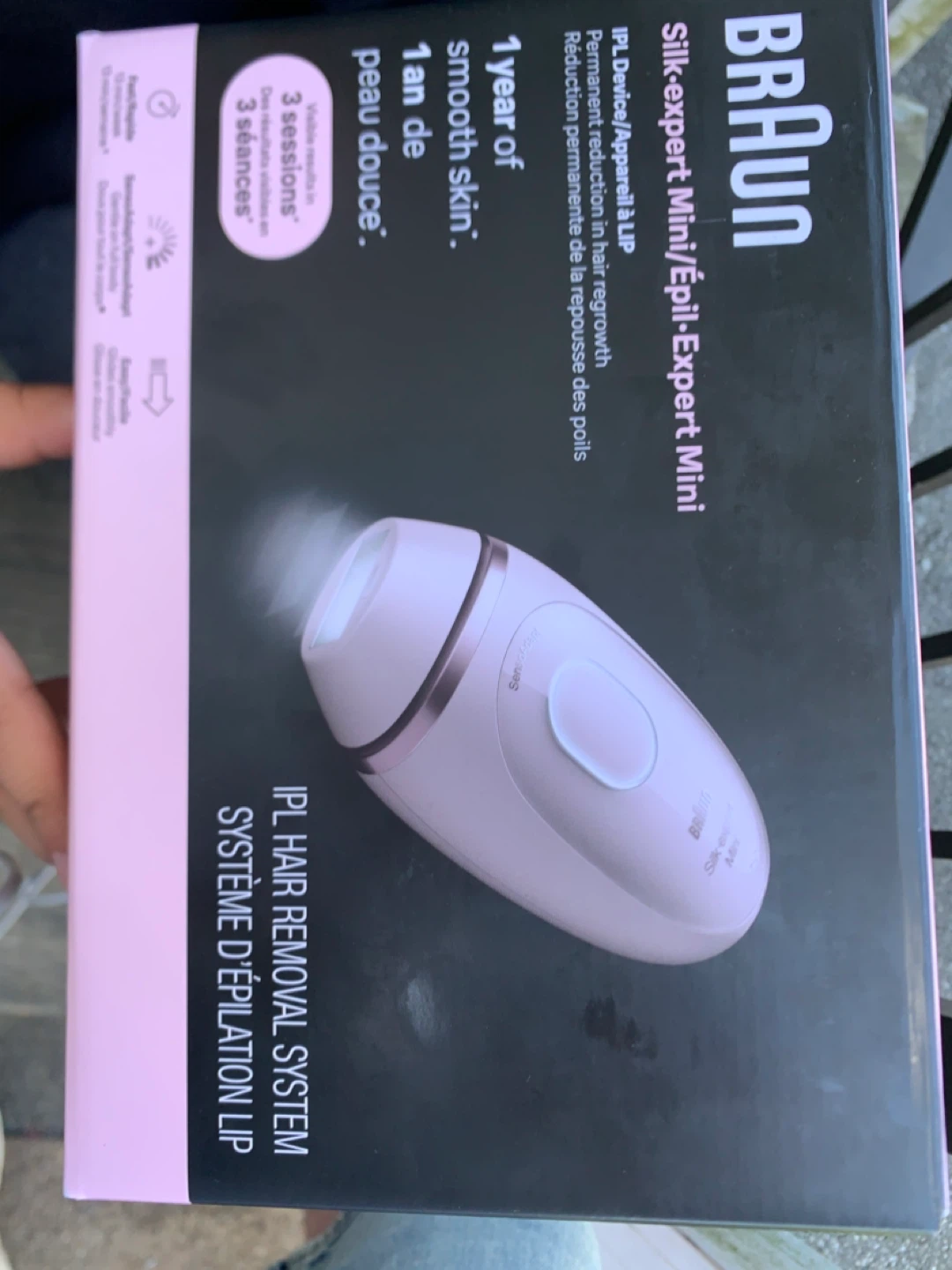 Brand new in box not opened!!! Braun hair remover