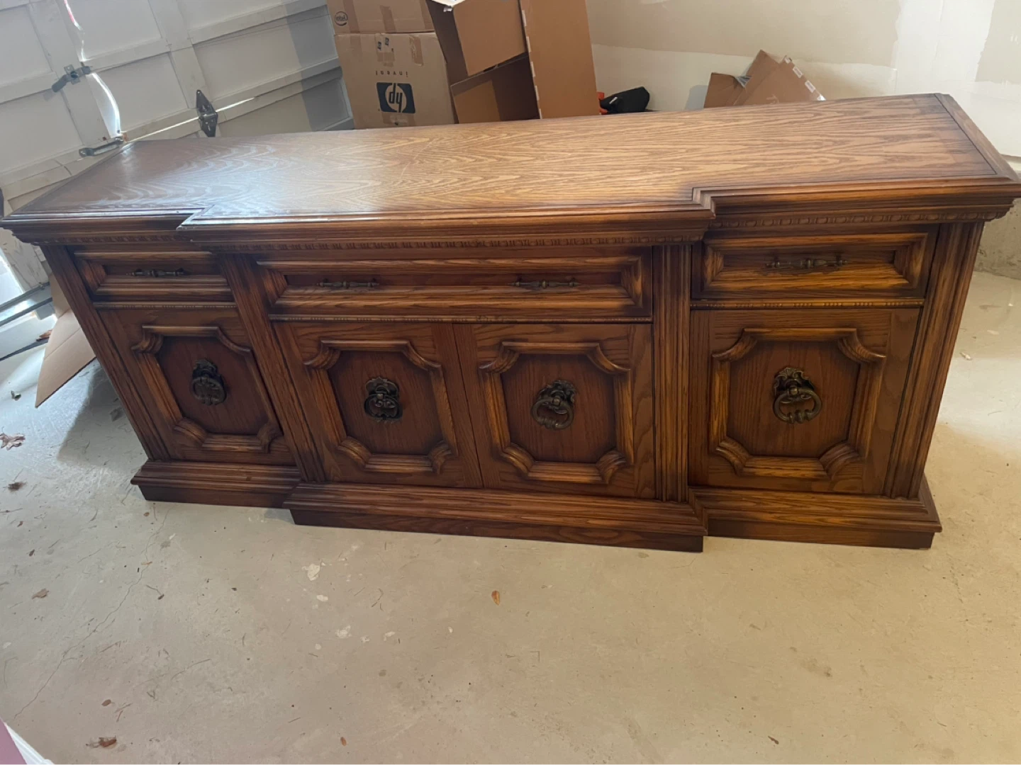 Antique Wooden Sideboard / Buffet - photo 2