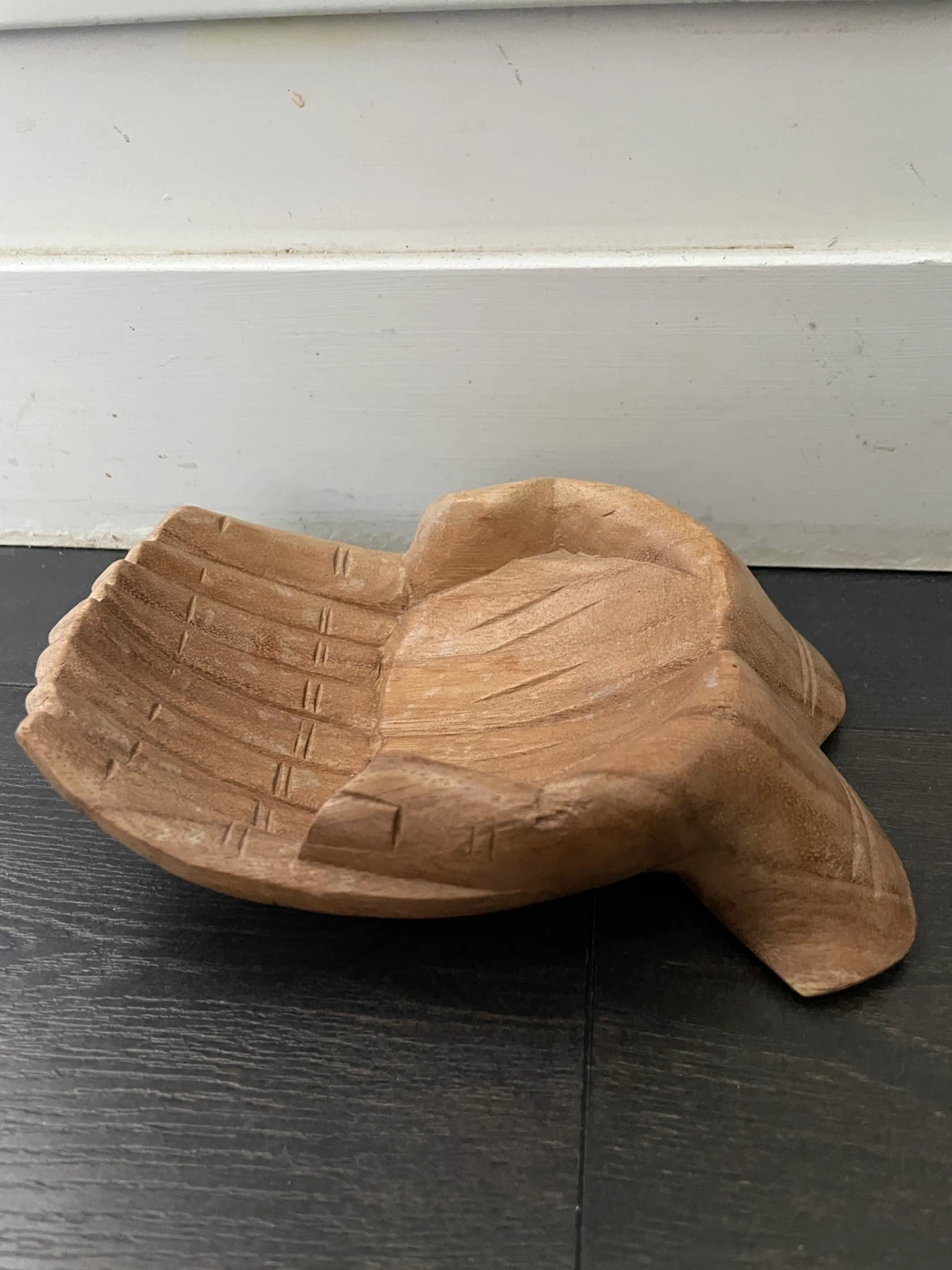 Wooden Hand-Shaped Trinket Dish - photo 4