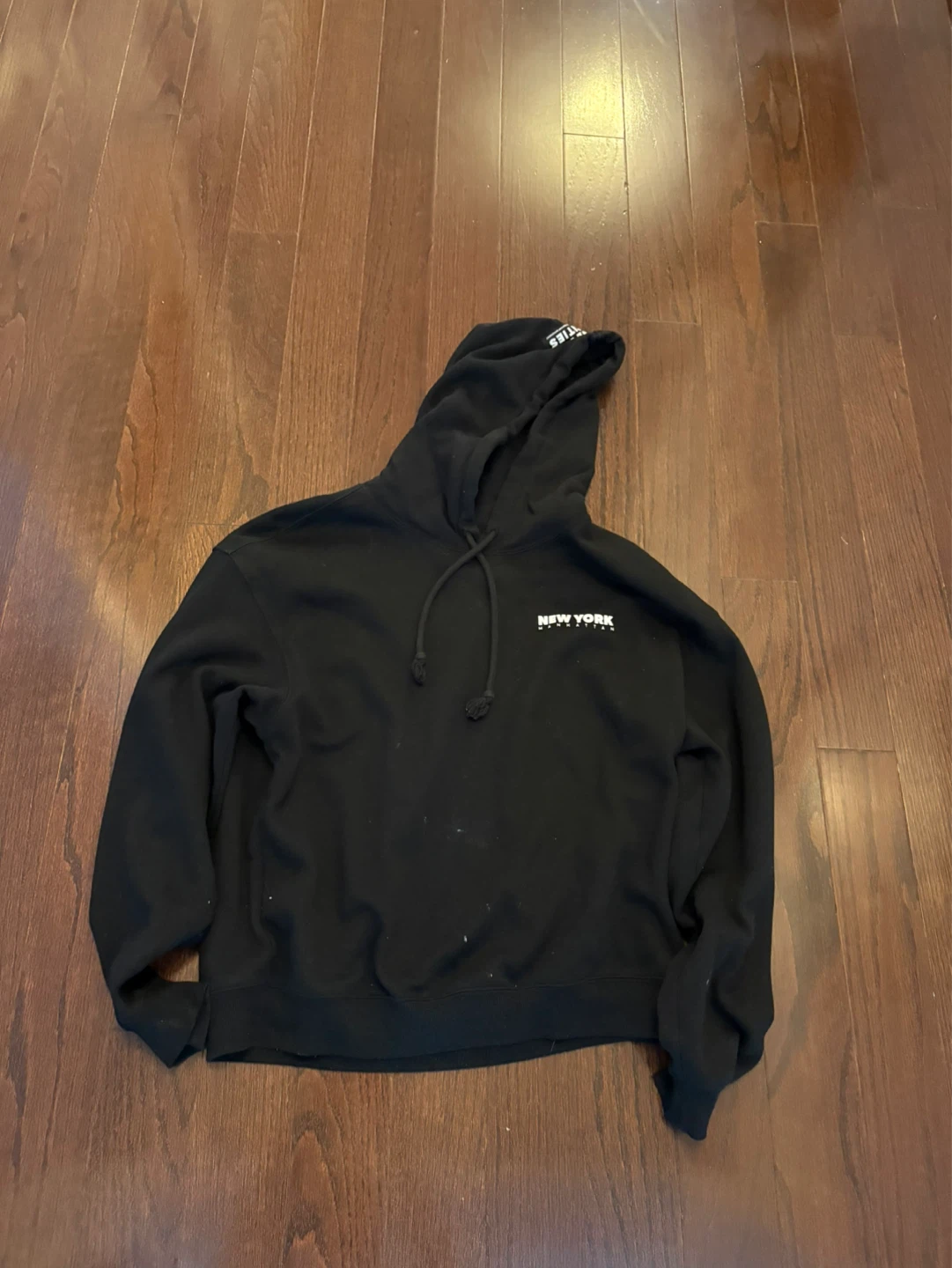 Black New York Hoodie