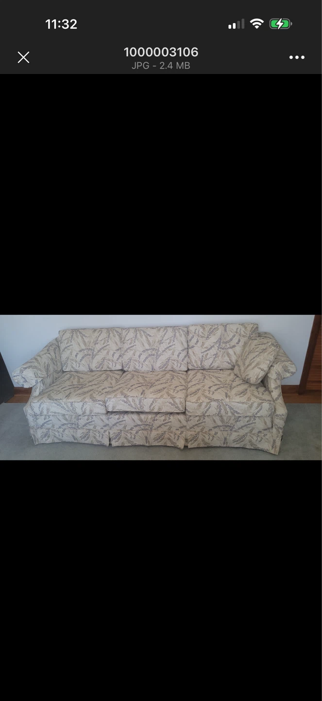Sofa and Armchair Set - Floral Pattern - photo 2