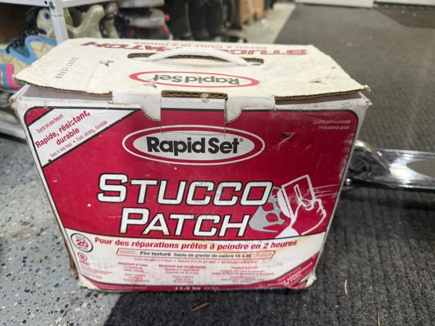 Rapid Set Stucco Patch