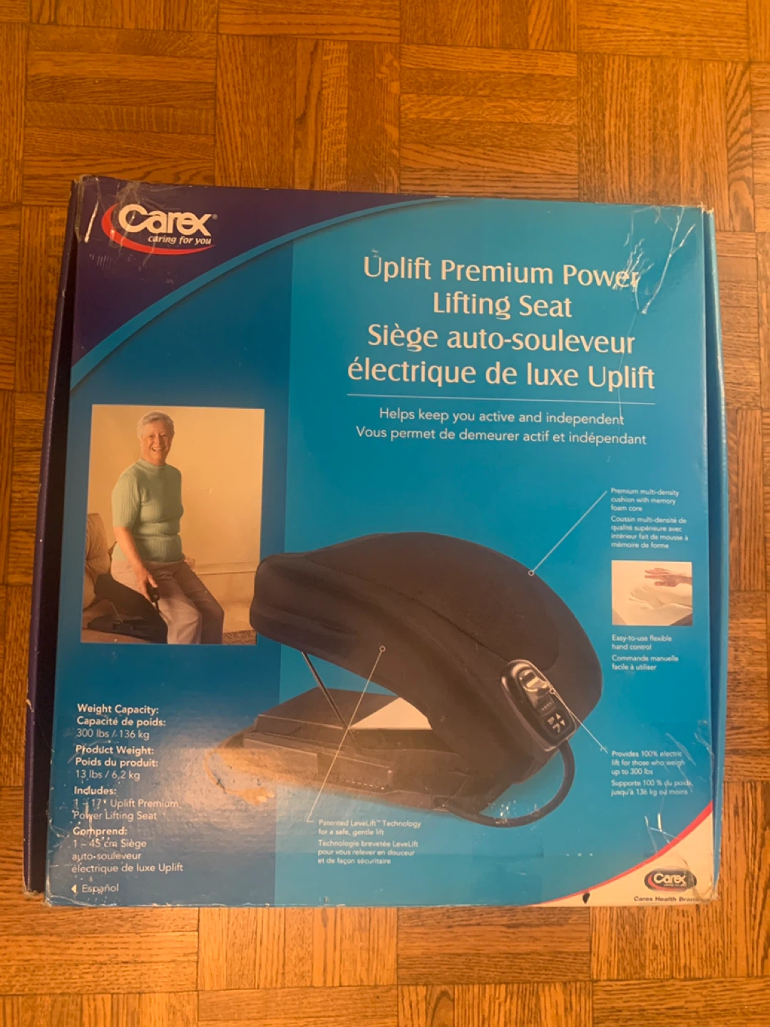 Carex Uplift Premium Power Lifting Seat