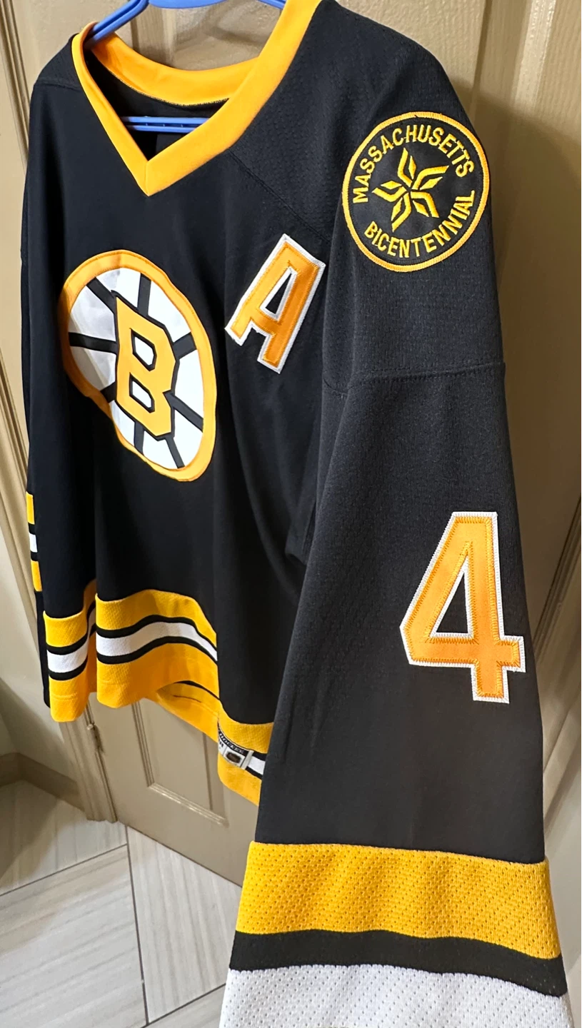 Vintage CCM Licensed Boston Bruins Bobby Orr #4 - photo 3