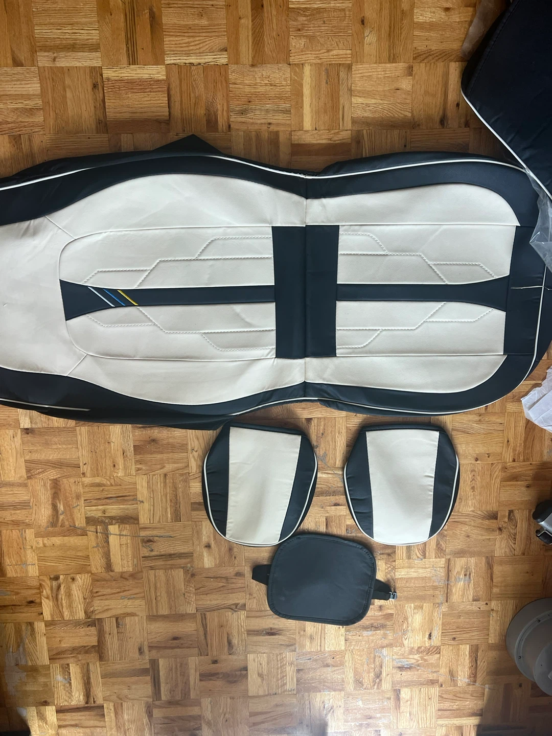 Car Seat Covers(SUV) - Black and Beige