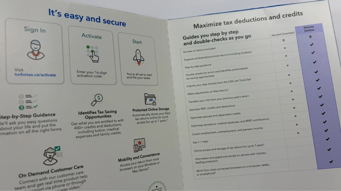 Turbo Tax Deluxe Edition - Tax Year 2025 - photo 2