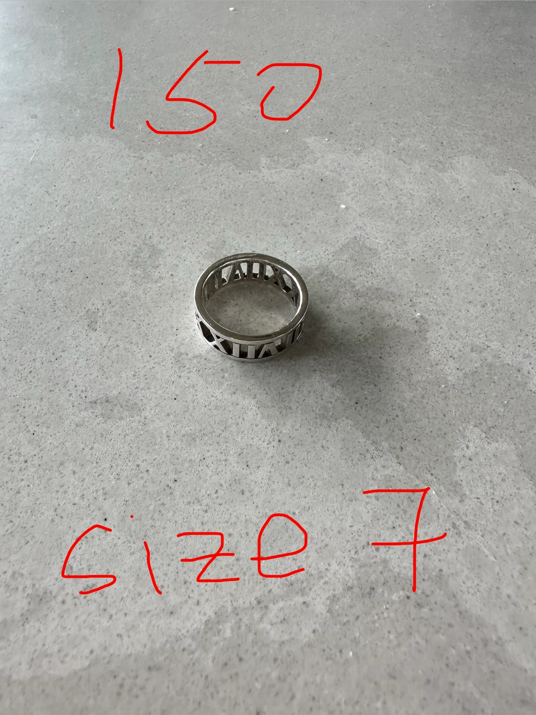 Tiffany & Co. Atlas Ring