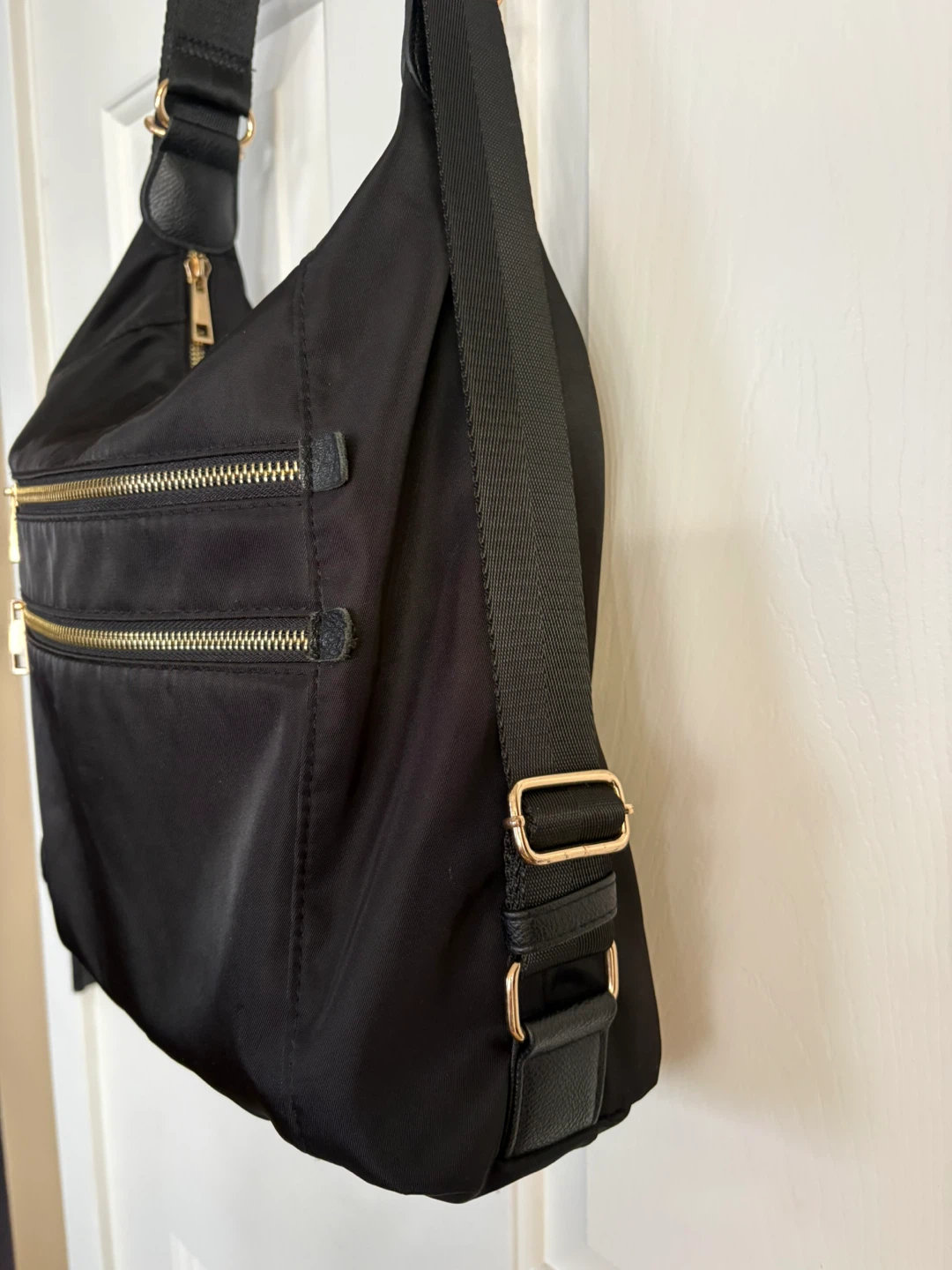 Sondra Roberts Black Nylon Shoulder Bag - photo 3