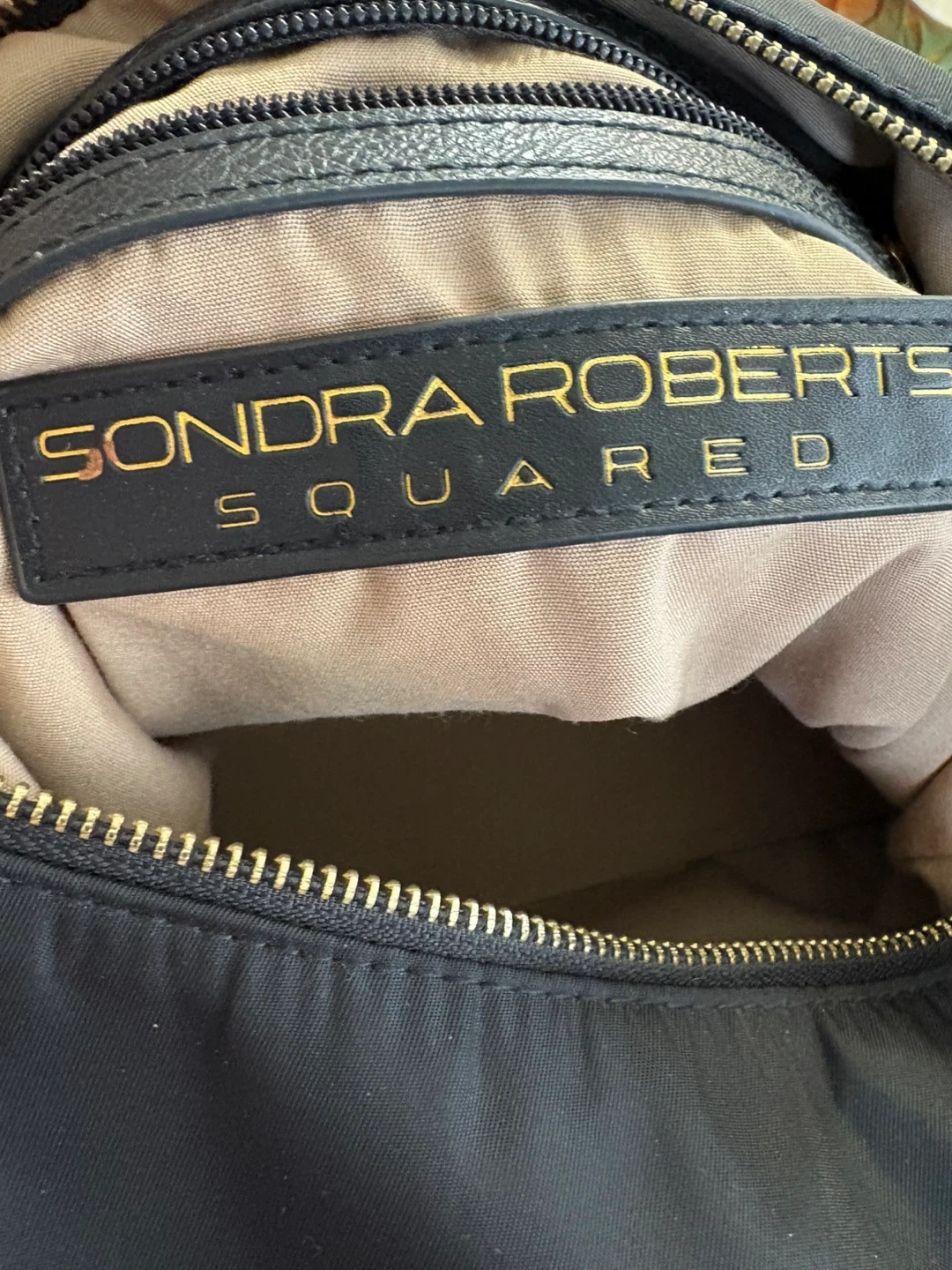 Sondra Roberts Black Nylon Shoulder Bag - photo 5