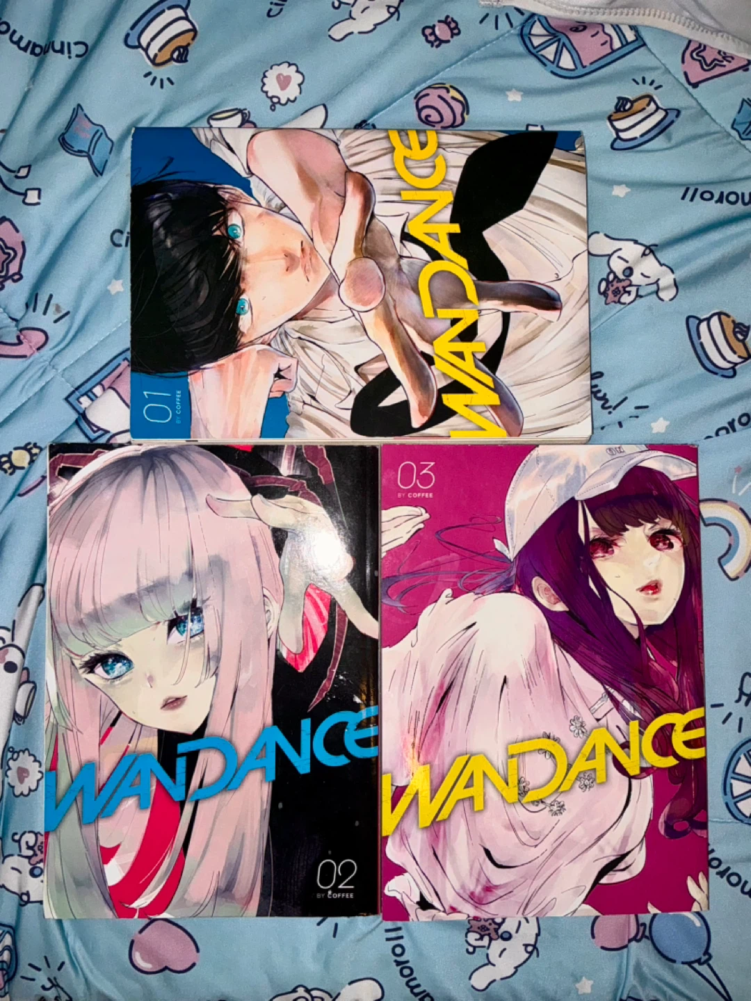 Wandance Manga Volumes 1-3