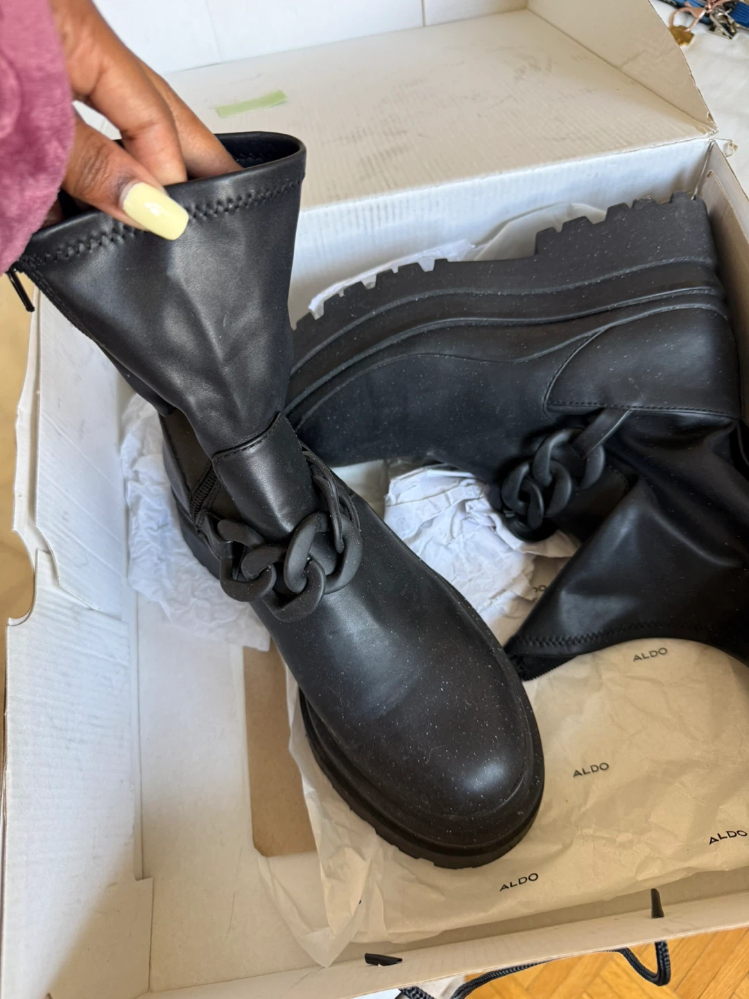 ALDO Women's Black Boots Size 6.5