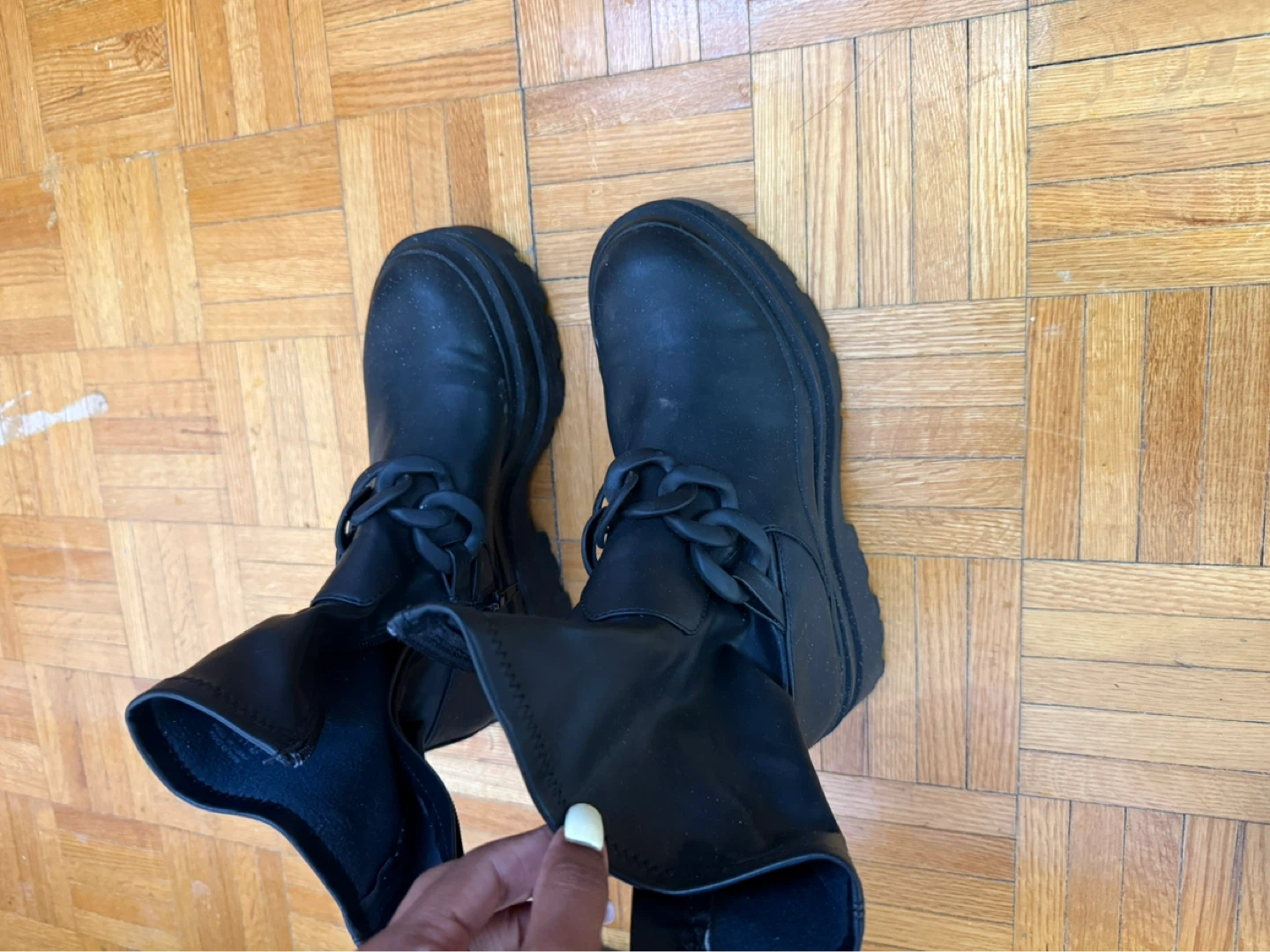 ALDO Women's Black Boots Size 6.5 - photo 4