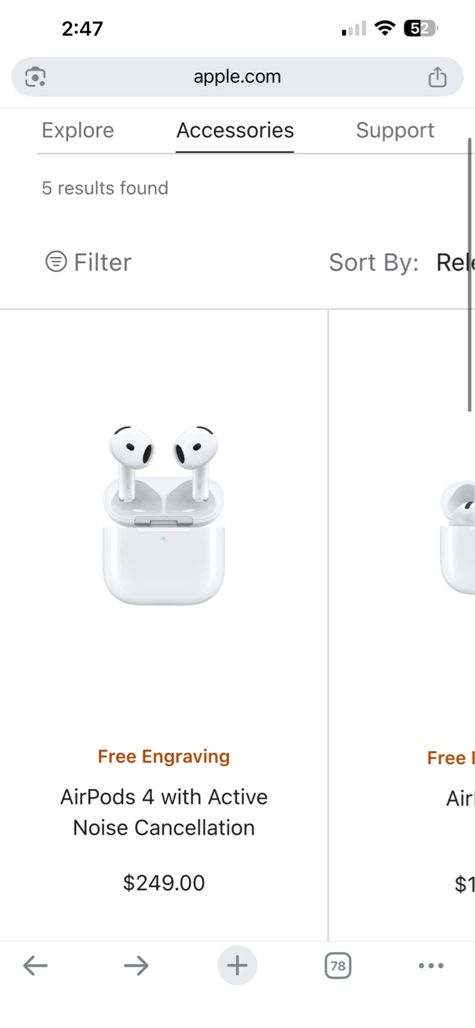 Apple AirPods 4 (Active Noise Cancellation) Brand New, Unopened - photo 3