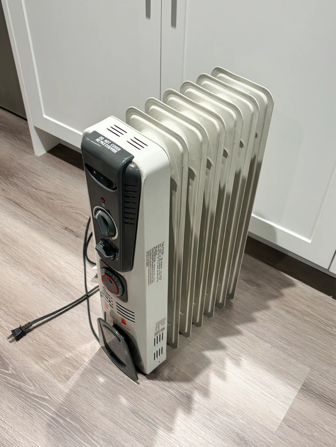 Oil-Filled Radiator Heater 1500W - photo 2
