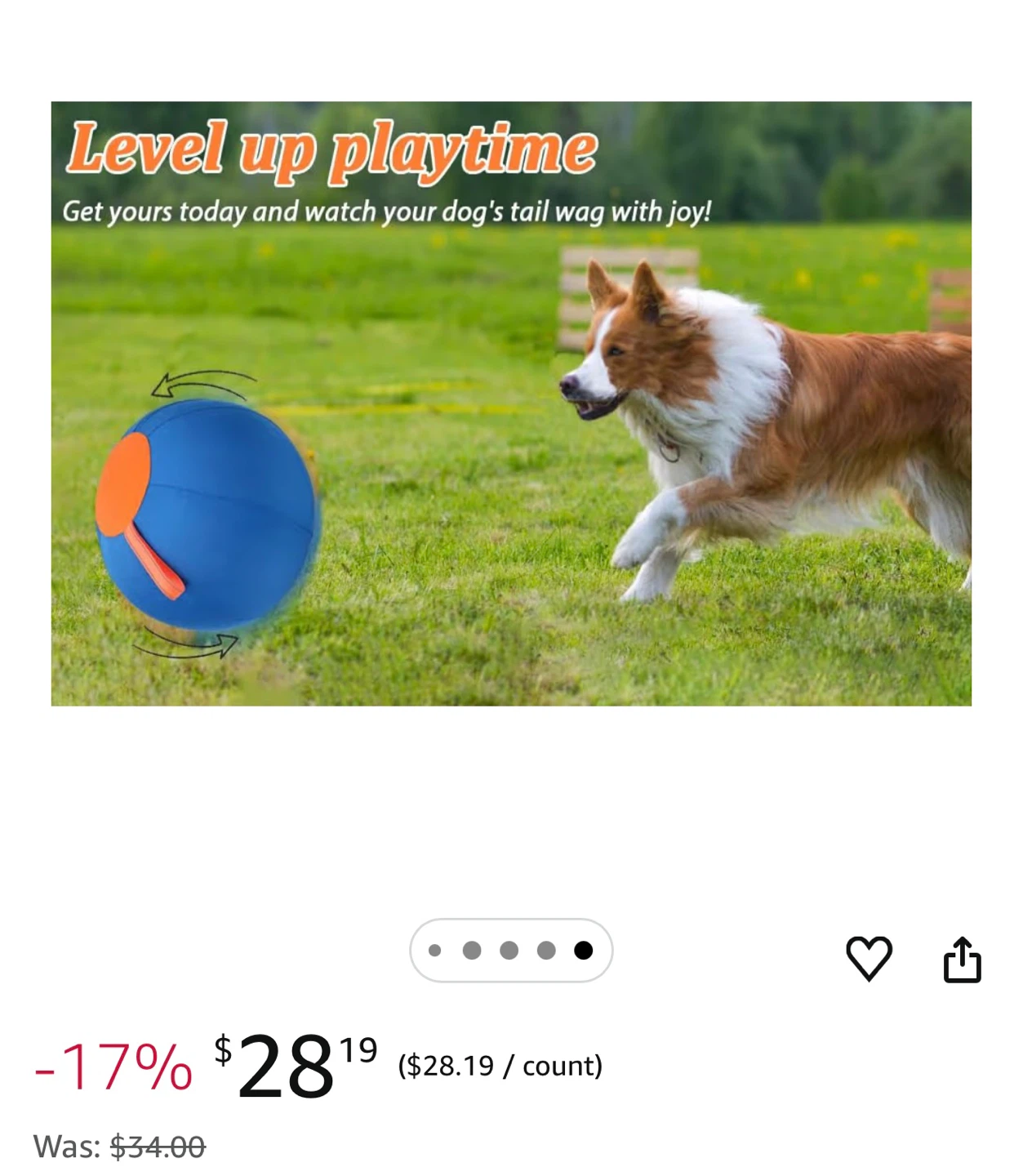 Pet Herding Ball 18" (45cm)