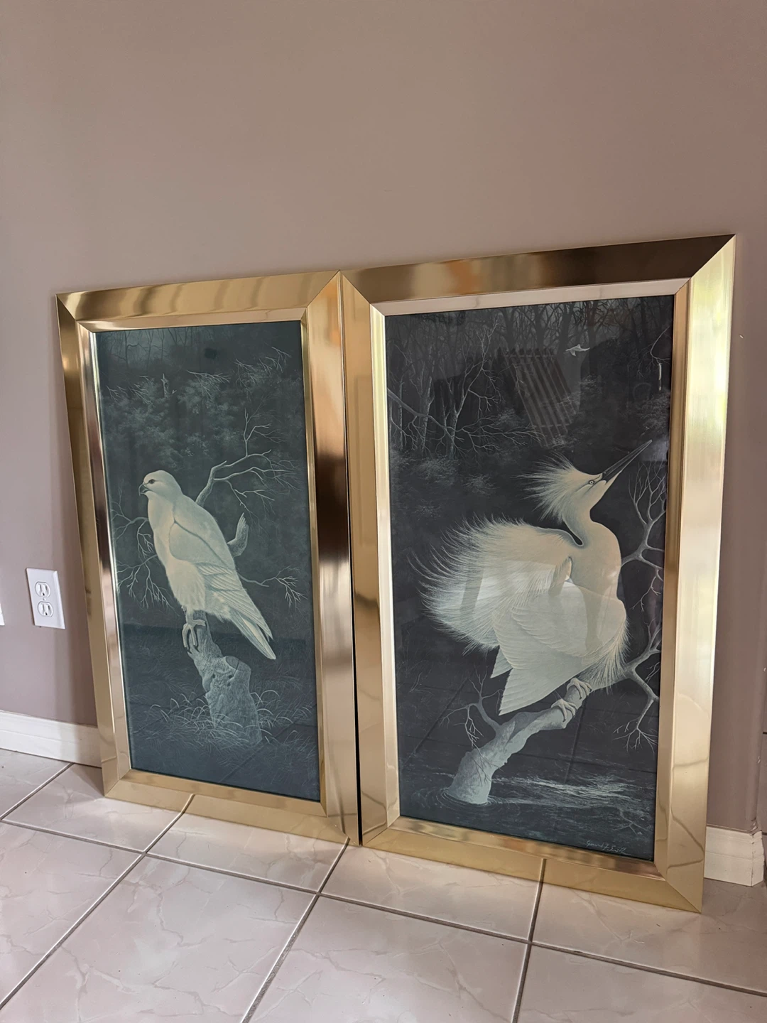 Large Brass Picture Frames