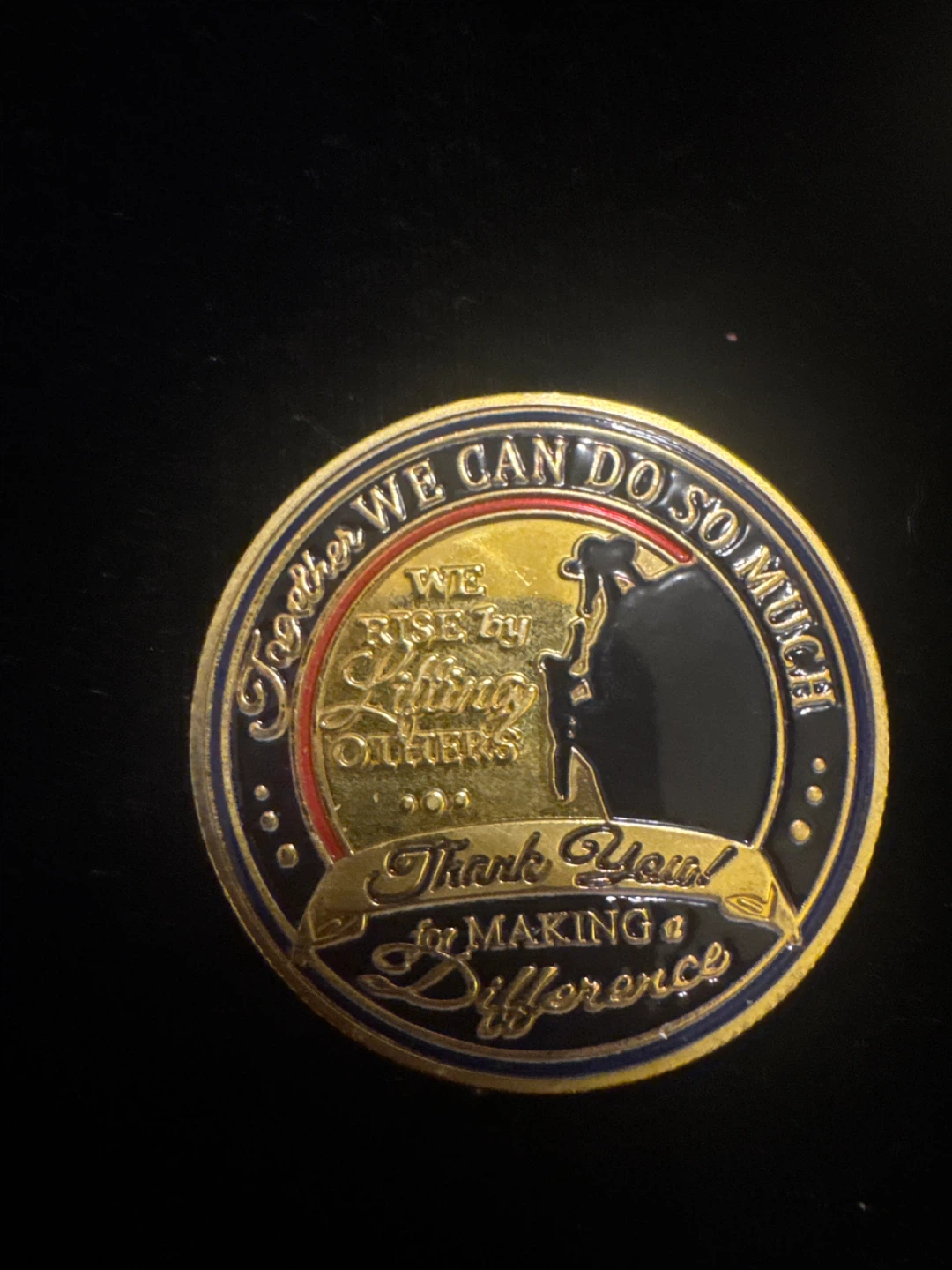 Inspirational Thank You Coin
