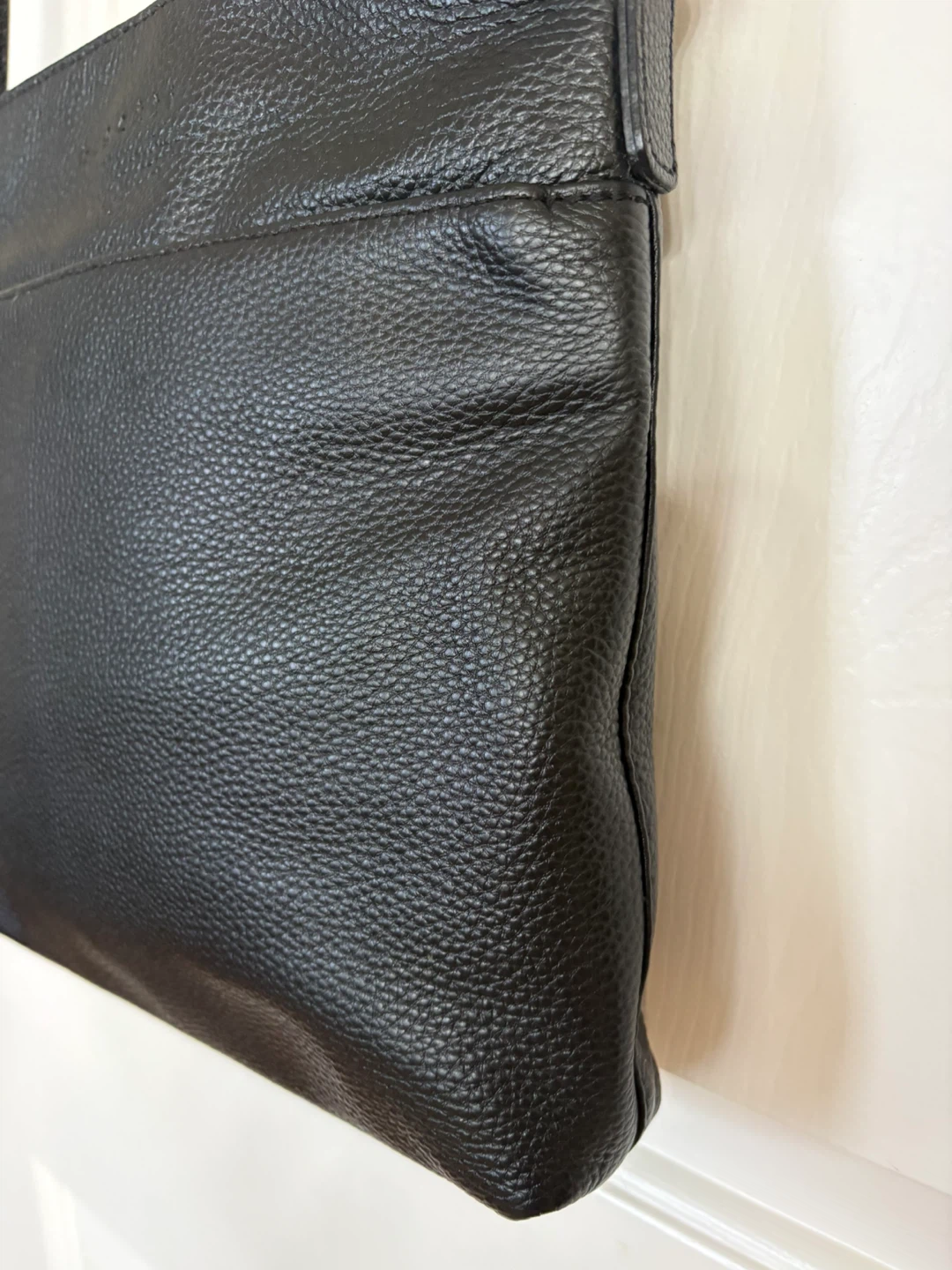 Bugatti Black Leather Crossbody Bag - photo 5