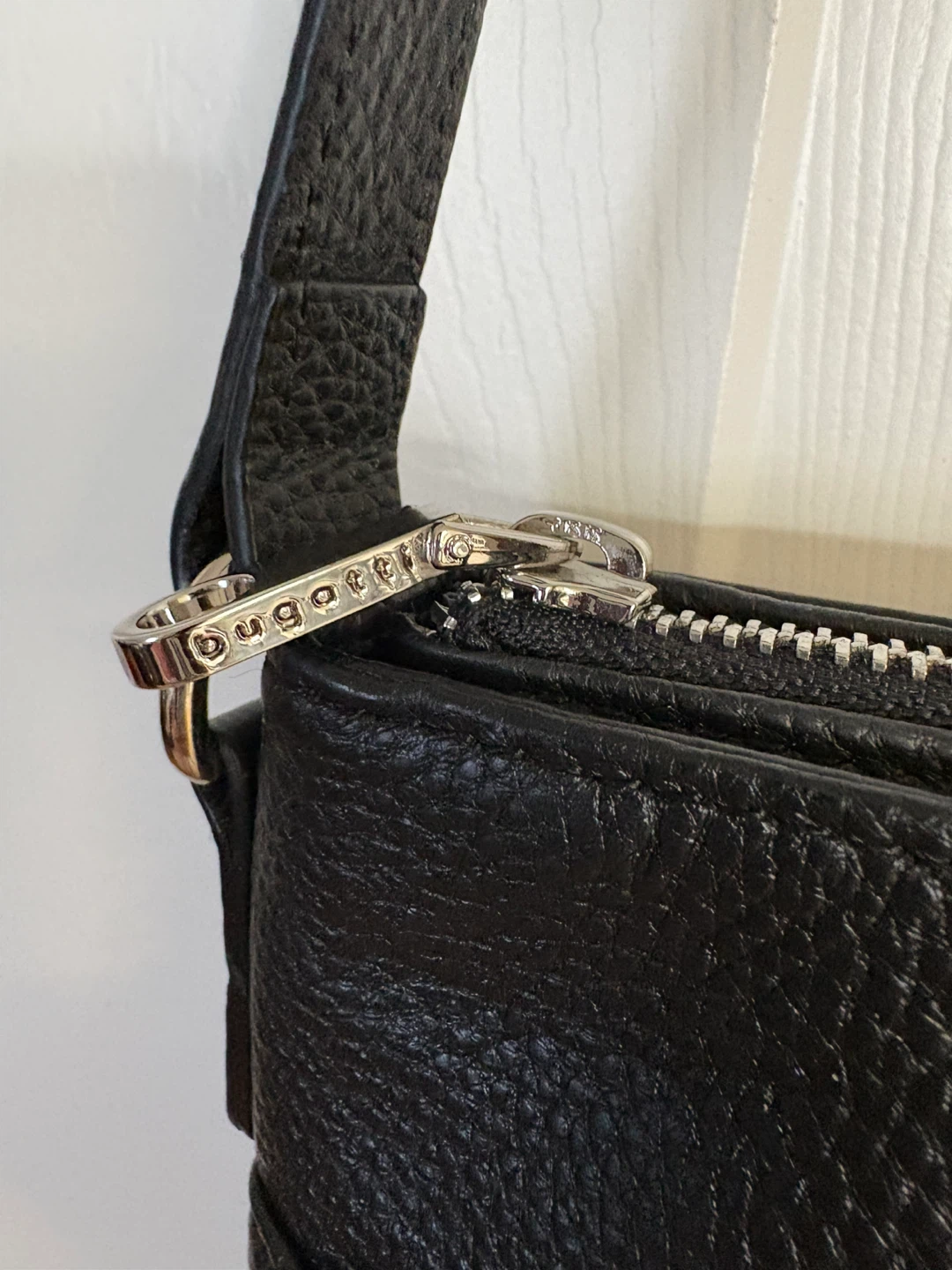 Bugatti Black Leather Crossbody Bag - photo 3