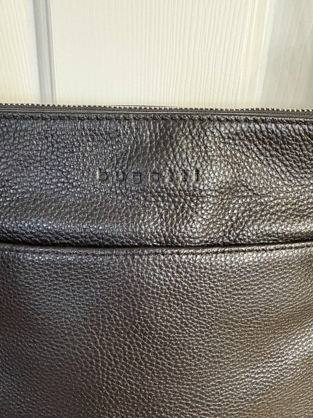 Bugatti Black Leather Crossbody Bag - photo 2