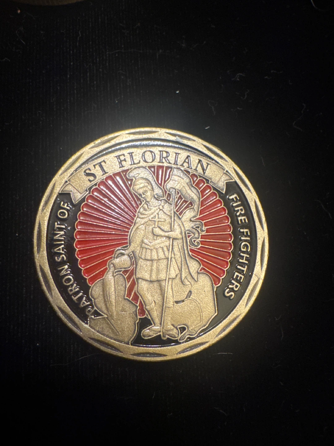 St. Florian Firefighter Challenge Coin