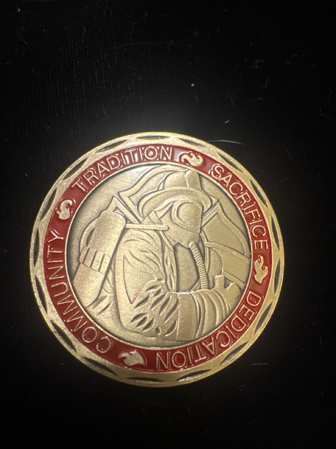 St. Florian Firefighter Challenge Coin - photo 2