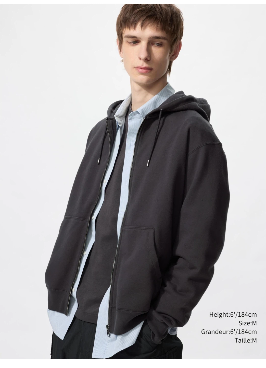 Uniqlo Men's/Unisex ZipUp Hoodie