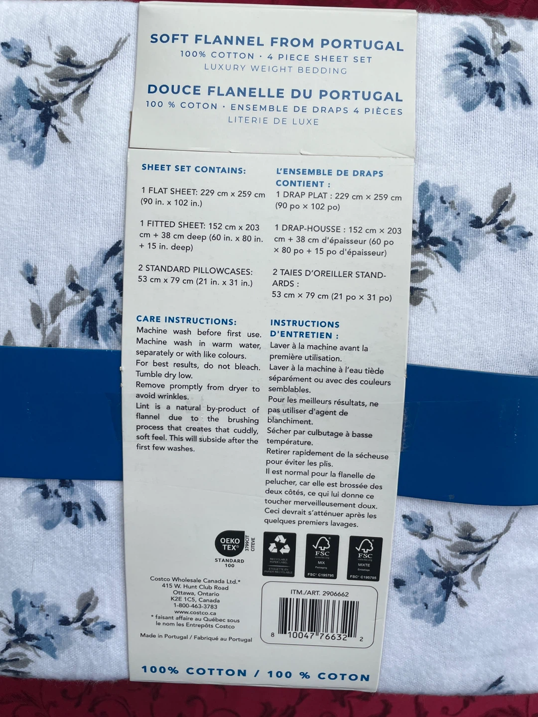 100% Cotton Queen Sheet Set, Bedsheets - New - photo 2