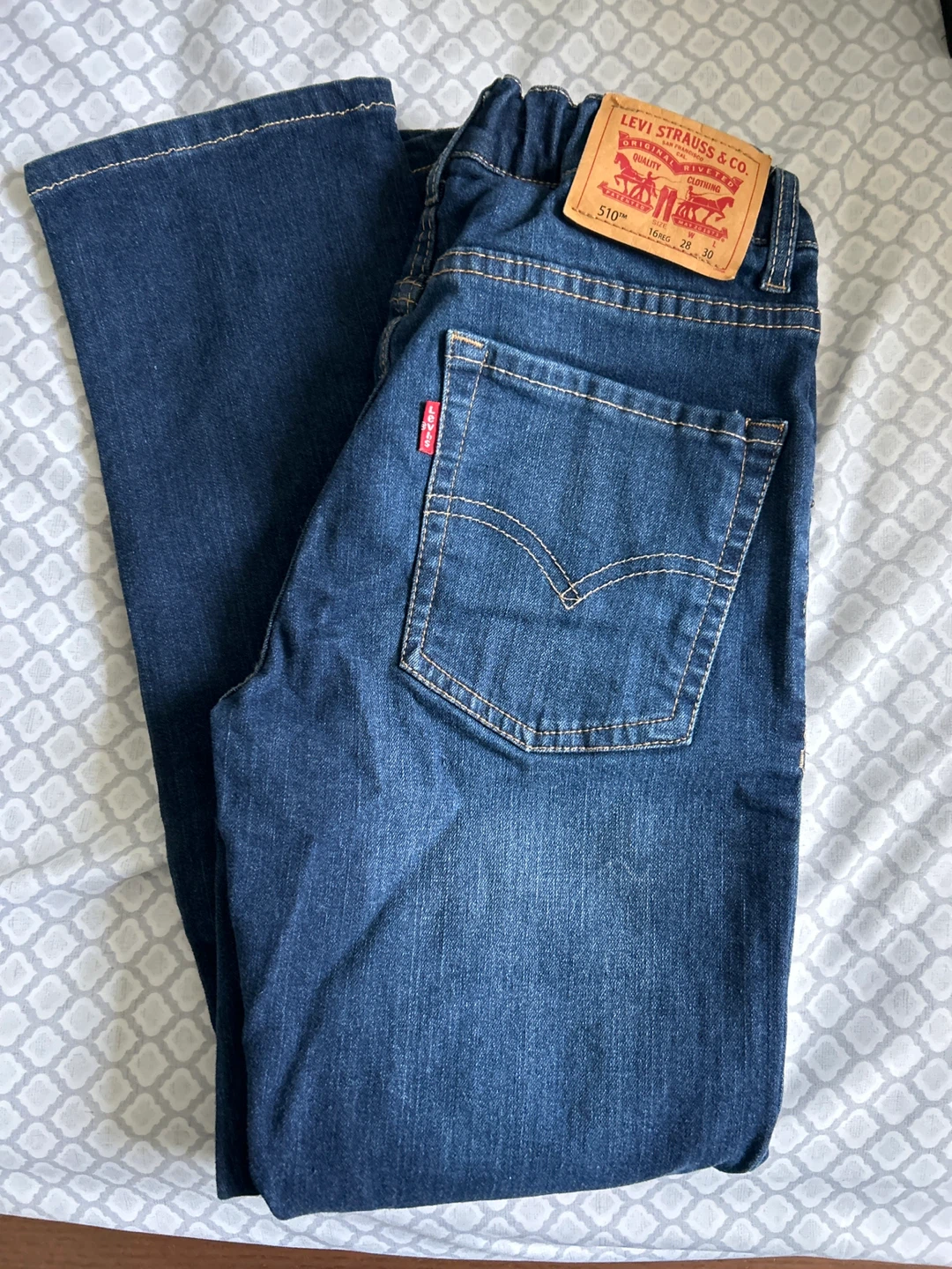 Levi's 510 Skinny Jeans Boys Size 16 REG