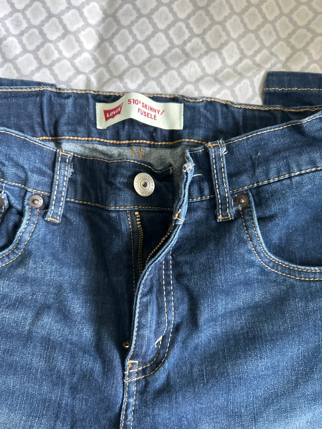Levi's 510 Skinny Jeans Boys Size 16 REG - photo 4