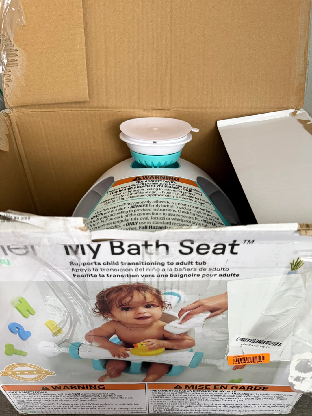 New Summer Infant My Bath Seat