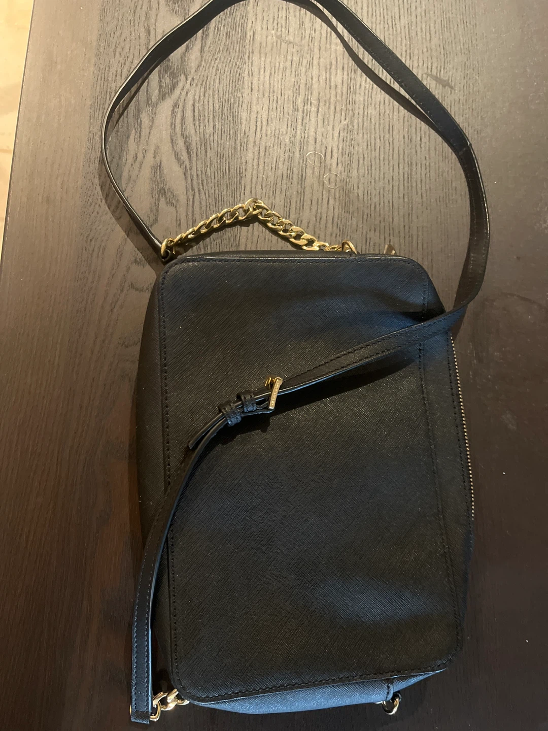 Michael Kors Black Leather Crossbody Bag - photo 4