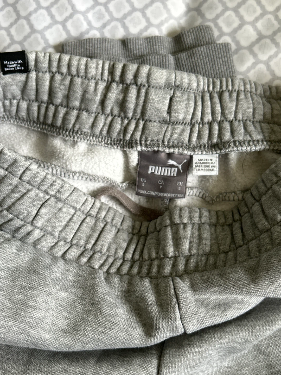Puma Grey Sweatpants - Size S - photo 2