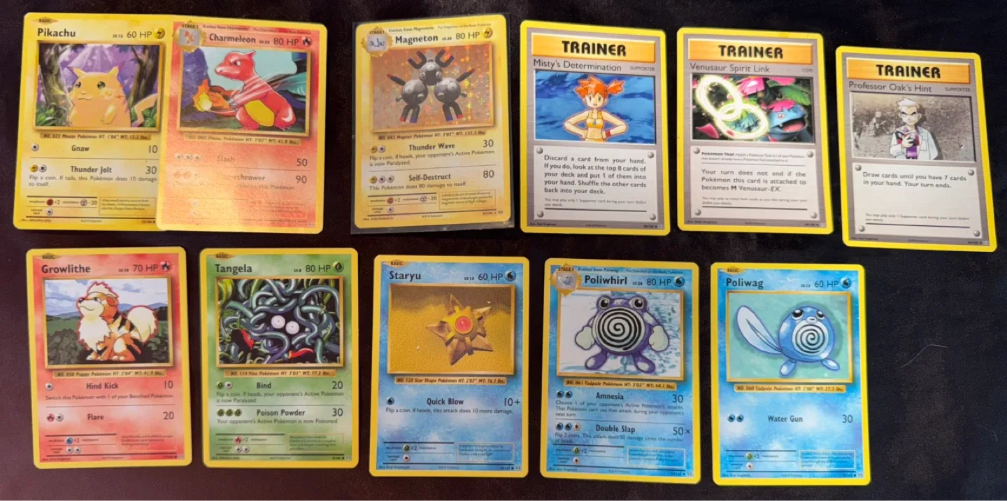 Pokémon evolutions cards for sale