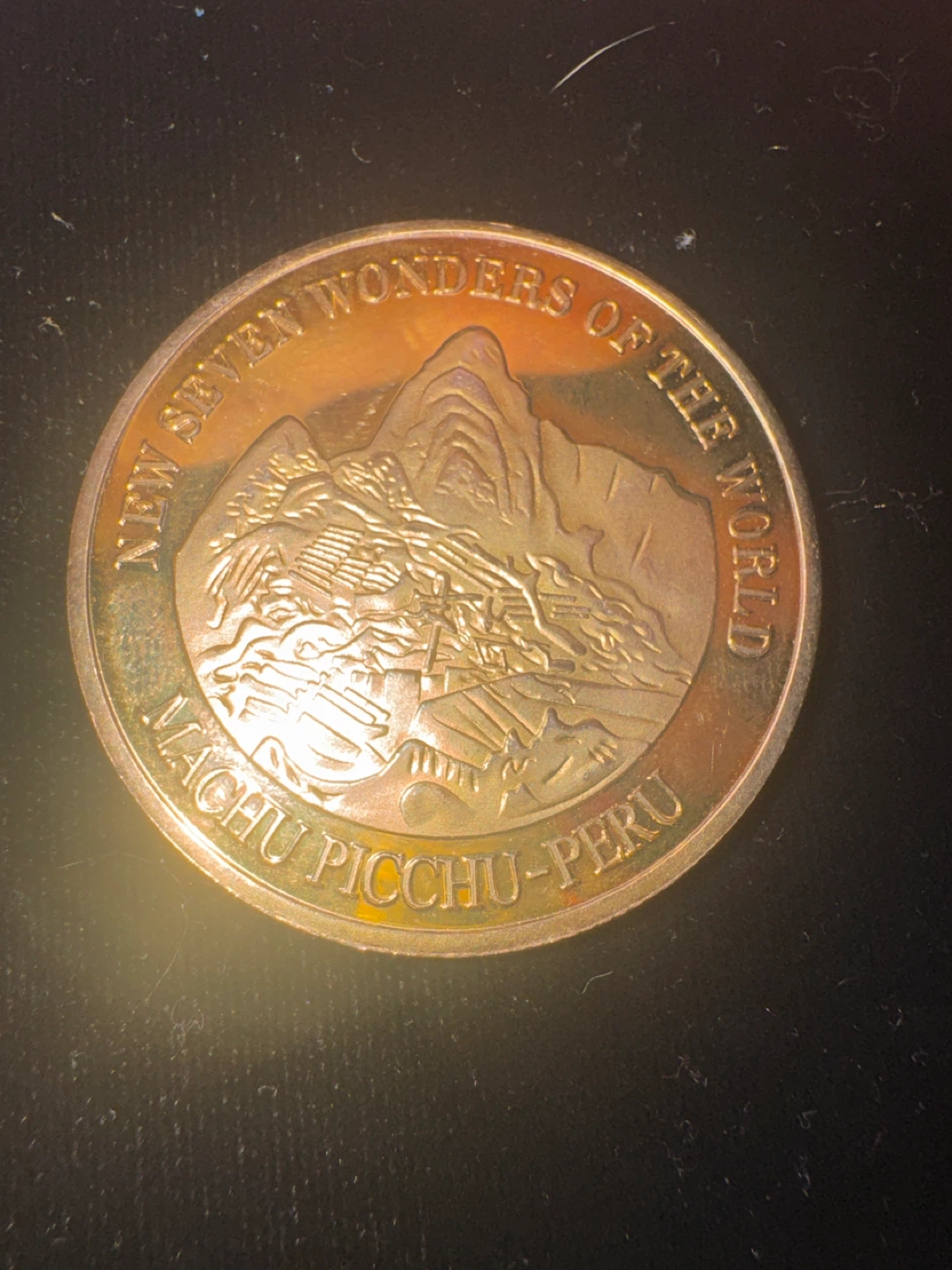 Commemorative Coin - Machu Picchu Peru - 2007 - photo 2