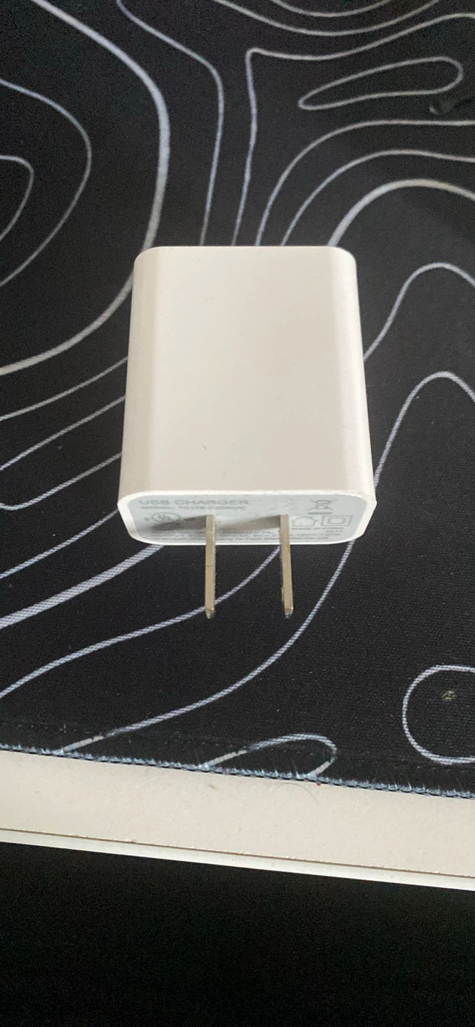 White USB-C Power Adapter - photo 2