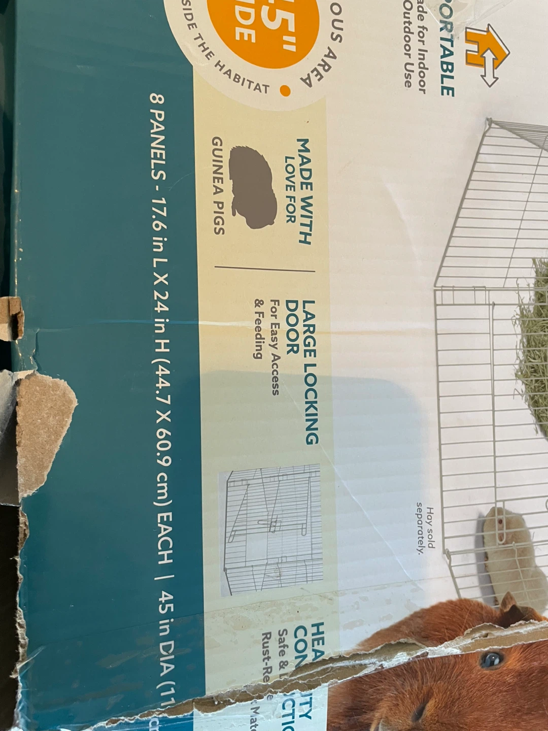 Guinea Pig/Small Pet Playpen - photo 3