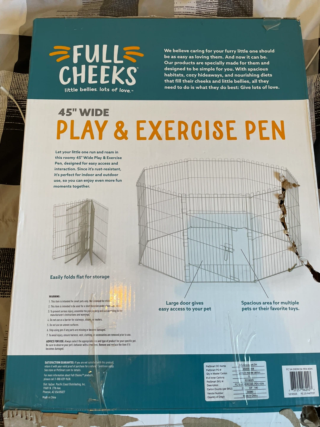 Guinea Pig/Small Pet Playpen