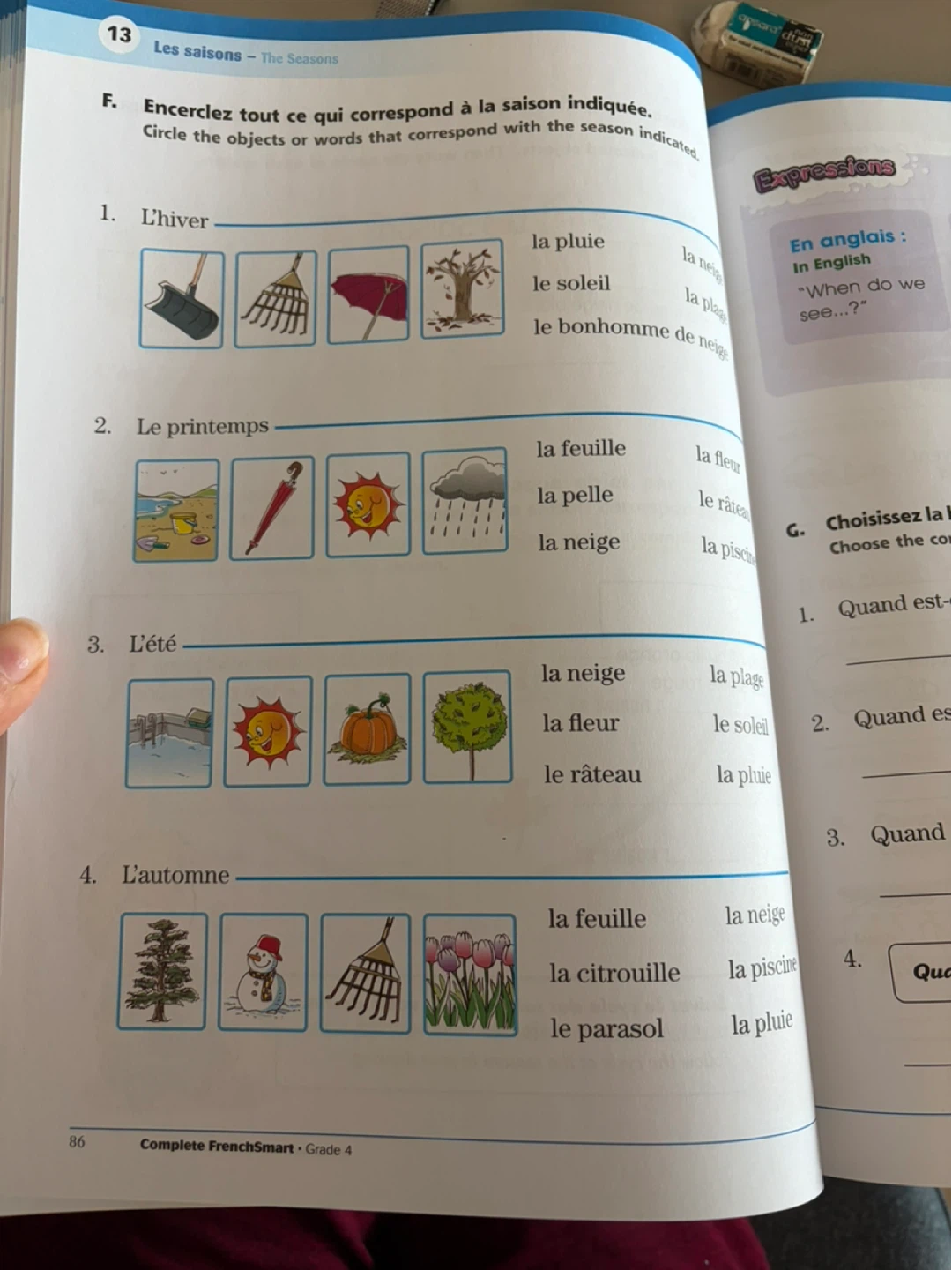 Complete FrenchSmart Grade 4 Enriched Edition Textbook - photo 4