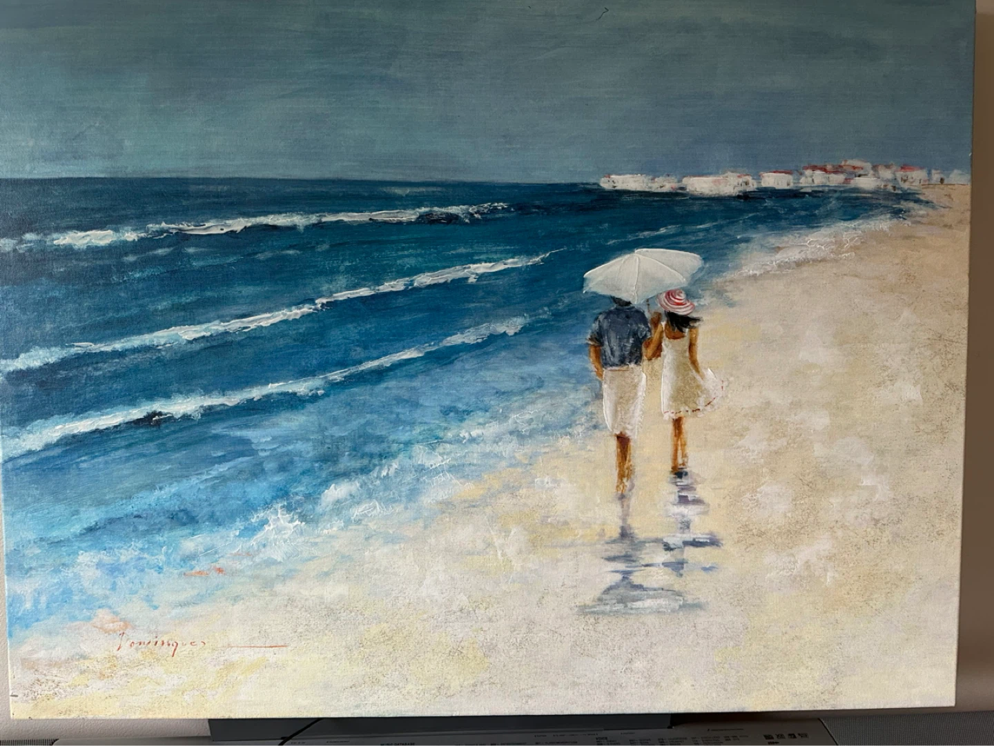 Beach Scene Painting