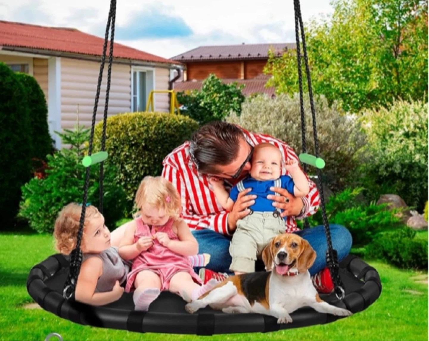 Round Trampoline Swing Mat - photo 3