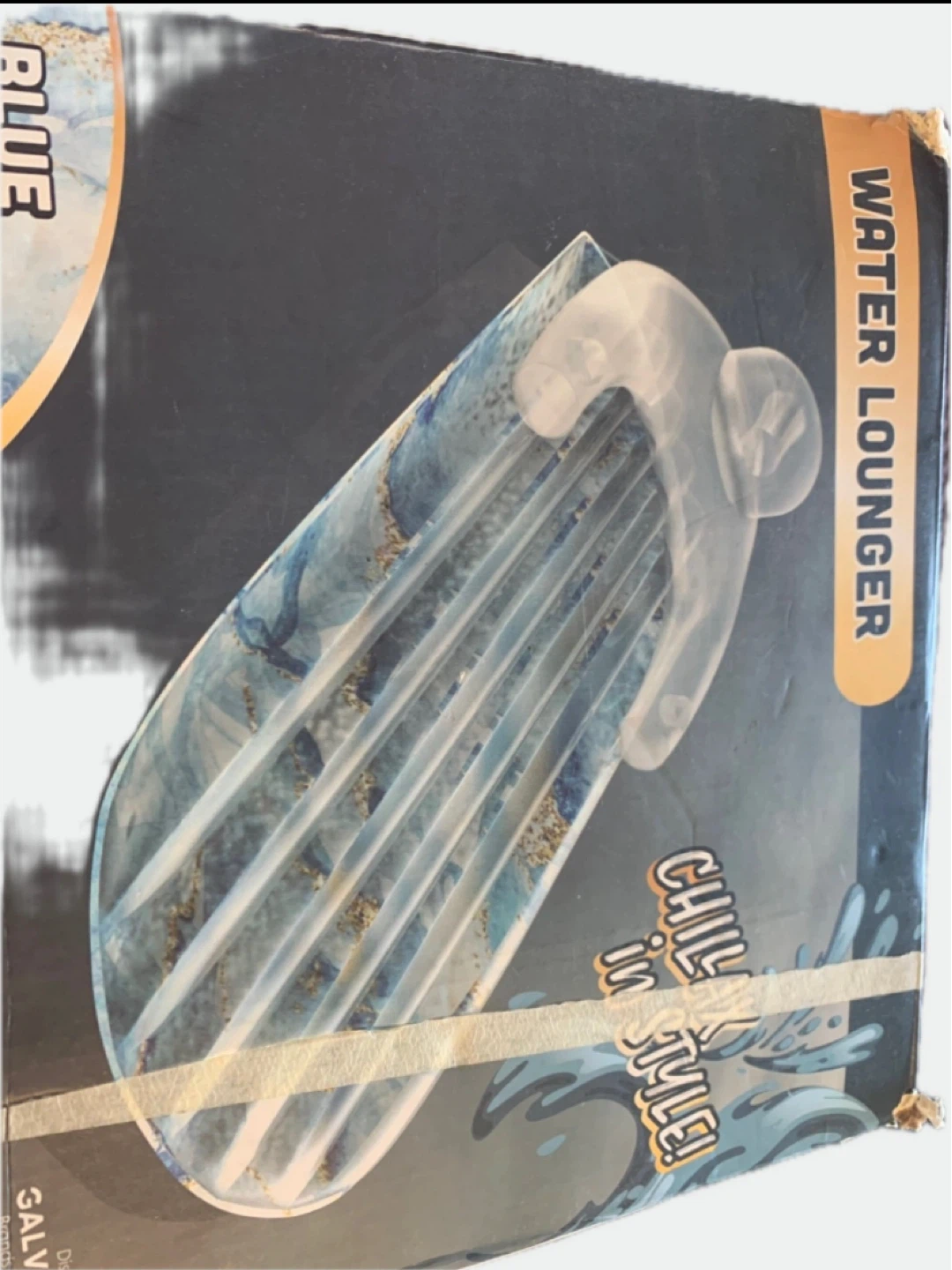 Water Lounger - Comfort Mesh and Durable Vinyl