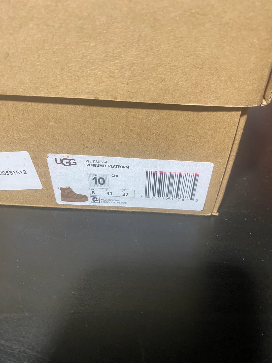 UGG W Neumel Platform Boots Size 10 - photo 4