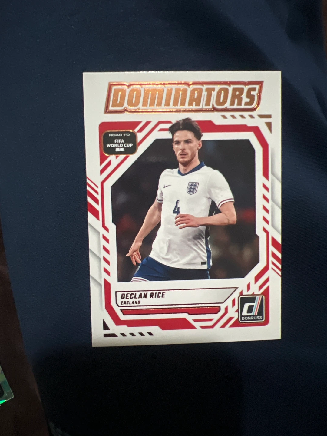 Declan Rice England Dominators 2025-26 Panini Card