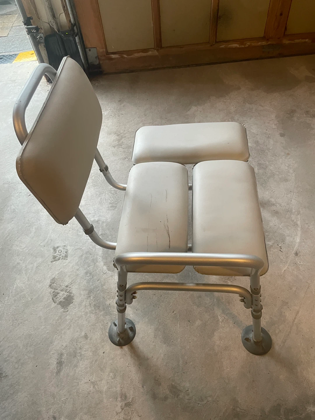 Shower Chair with Backrest and Arms - photo 2