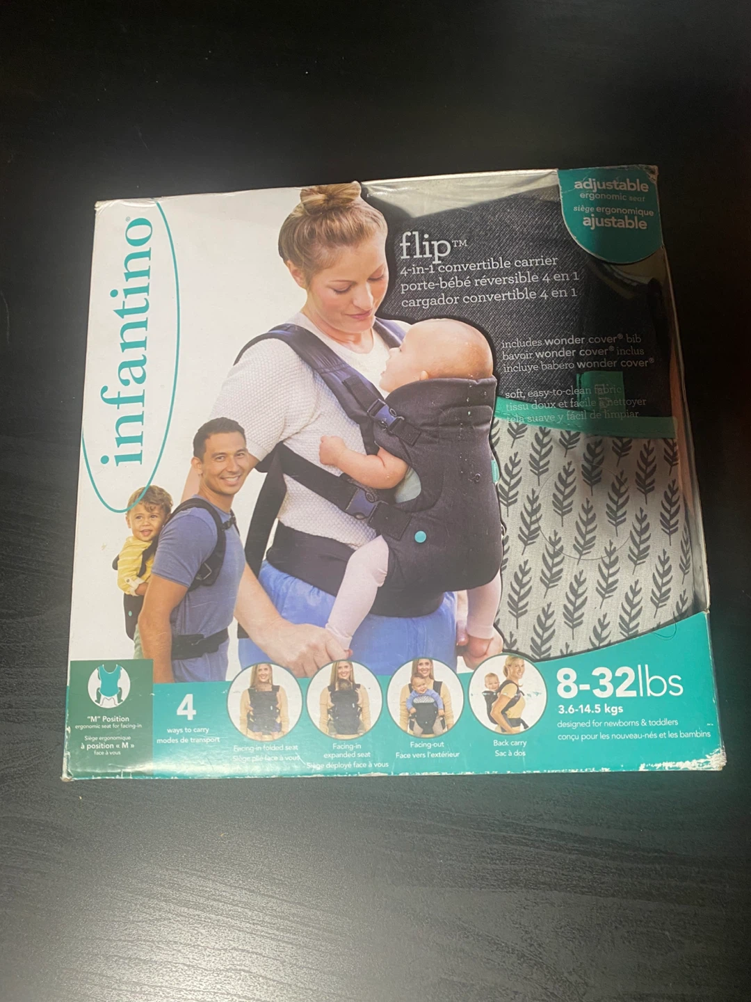 Infantino Flip 4-in-1 Convertible Carrier