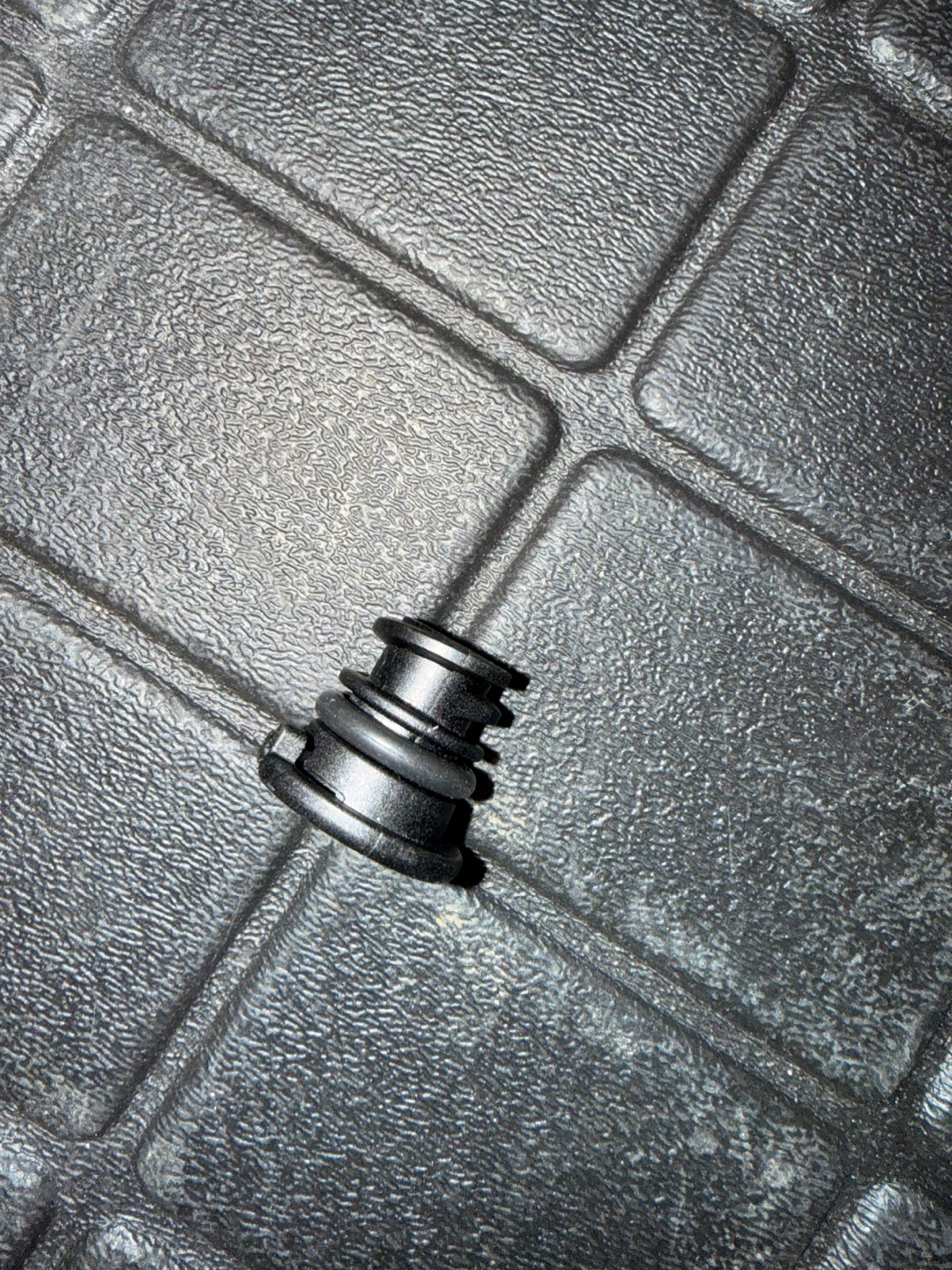 Black Plastic Fastener Caps (Set of 6) - photo 3