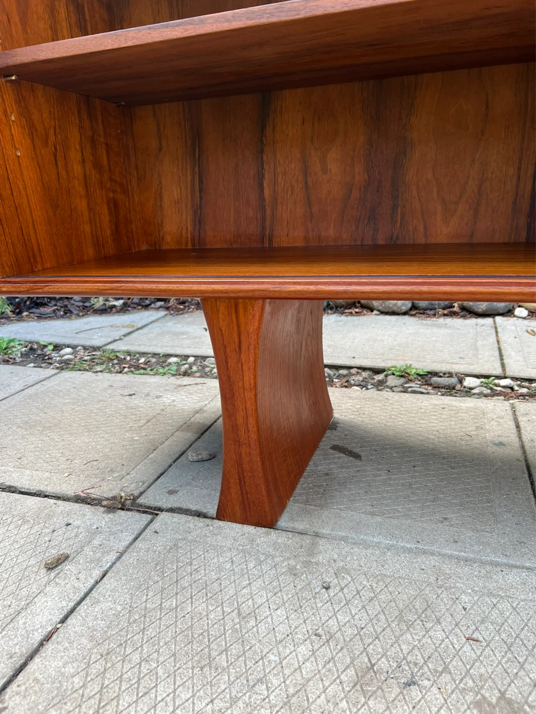 MCM Teak Display Cabinet - photo 3