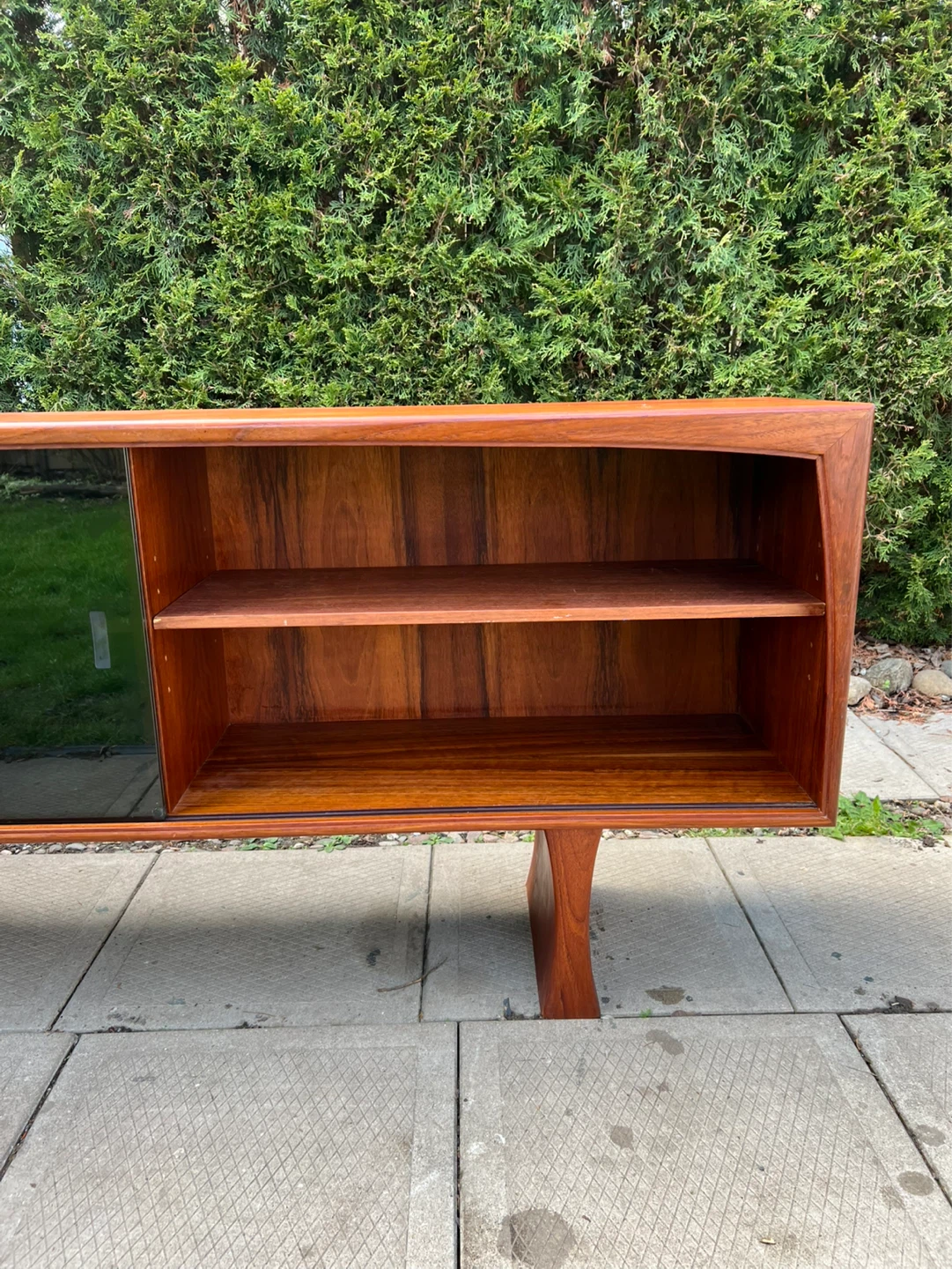 MCM Teak Display Cabinet - photo 5